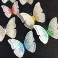 thumbnail image 3 of 12pcs/Butterfly Wall Decoration Removable 3D Butterfly Wall Decals for DIY Wedding Birthday Home Decor Party Photo Prop, 3 of 4