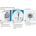 thumbnail image 2 of Honeywell QuietSet Whole Room Oscillating Tower Fan (5 Speed Settings, Oscillating 80°, Timer Function, Auto-Off Lights, Remote Control) HYF260, 2 of 8