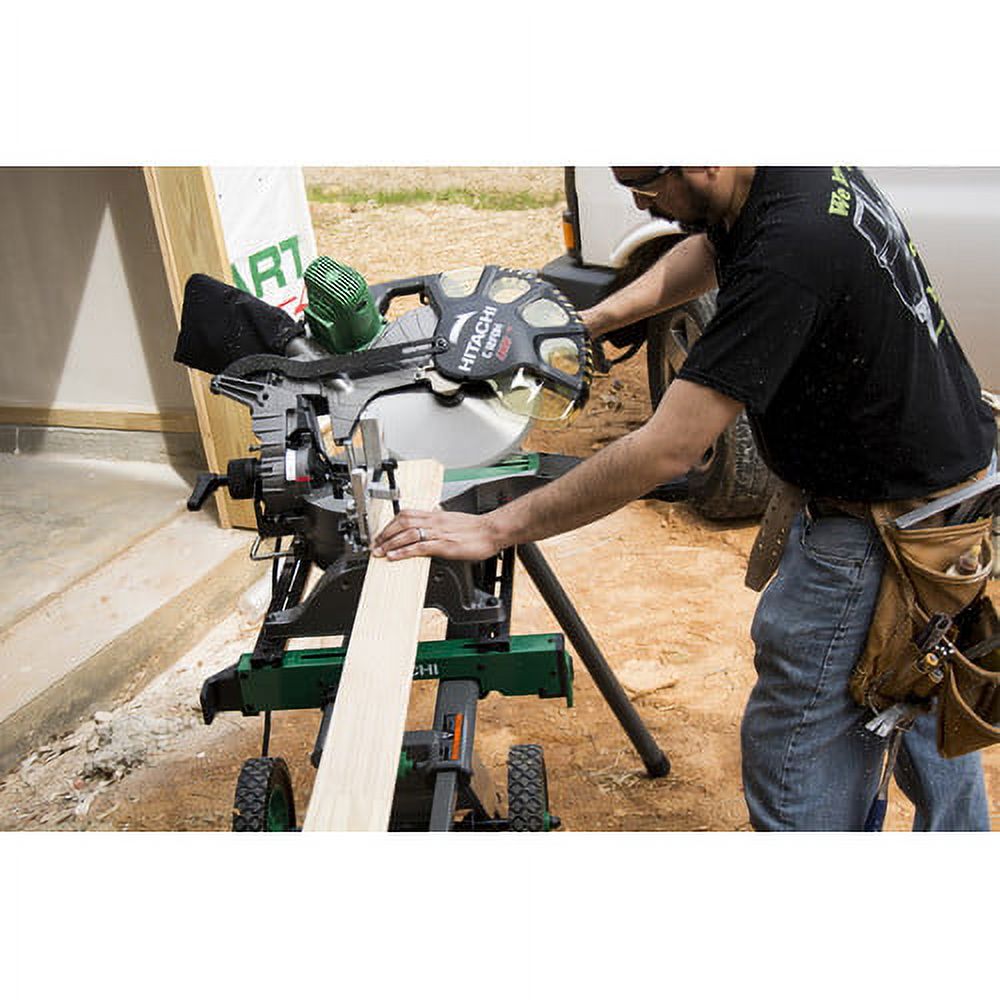Hitachi C12Fdh 12-Inch Dual Compound Miter Saw With Laser Marker - image 5 of 6