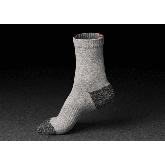 Fu997 Kids Merino Wool Hiking Socks Girls Boys Toddler Winter Thermal Warm Cozy Boot Thick Cushion Socks 4 Pairs