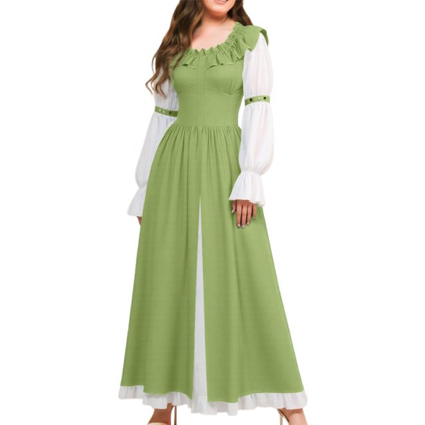WILLBEST Vestidos De Verano Para Mujer, Vestido Bávaro Oktoberfest Para Mujer, Traje Tradicional Informal Con Falda Dirndl