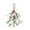 A, variant on Christmas Mistletoe Decor, Mistletoe decoration, Hanging Mistletoe, Red Berry Mistletoe Hanging, Christmas Artificial Mistletoe Ornament, Ideal for Mantels, Doorways & Romantic Display Use