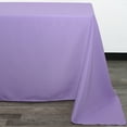 thumbnail image 3 of Your Chair Covers - Lavender Rectangular Polyester Tablecloth (90x132 In.) - Durable, 3 of 5