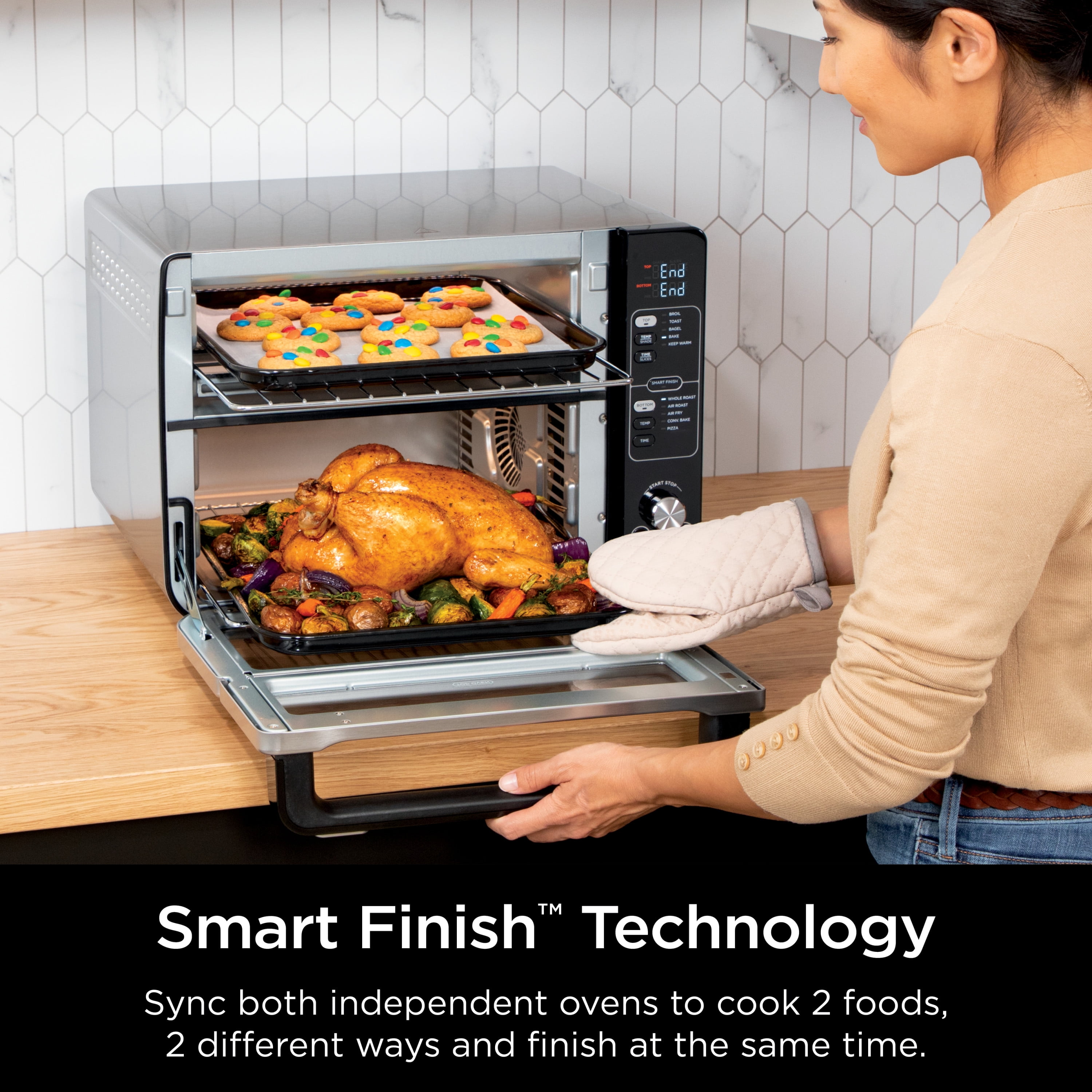 Ninja® 12-in-1 Smart Double Oven Ovens - Ninja