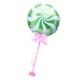 thumbnail image 4 of Kit de globo de aluminio con forma de molino de viento y base de columna para decoración de bodas, baby showers y fiestas. Verde, 4 of 5