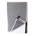 thumbnail image 2 of Funda a prueba de polvo para funda protectora de consola PS5 (tela de hormiga vertical gris), 2 of 8