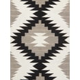 thumbnail image 2 of Pasargad Home PNT-318 4x6 Tuscany Collection Reversible Wool Mocha Area Rug- 4' 0'' X 5'11'', 2 of 2