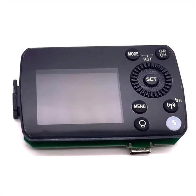 1 Pieza Nueva Placa Base para AD200 Pro AD200Pro, Placa Base de Control Posterior con Pantalla LCD + Botón + Pieza de Flash de Goma