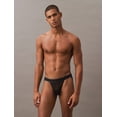 thumbnail image 5 of Calvin Klein Men's Tonal Logo Micro Jock Strap Black X-Large, 5 of 5