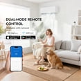 thumbnail image 4 of Cozeware 12,000 BTU Mini Split Air Conditioner & Heat Pump, 115V,20 SEER Ductless Inverter System with Alexa & WiFi Integration, Covers Up to 750 Sq Ft, 3 Eco Modes, Includes Installation Kit White, 4 of 9
