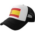 thumbnail image 1 of Flag of Spain Mesh Back Trucker Cap Baseball Cap, 1 of 8