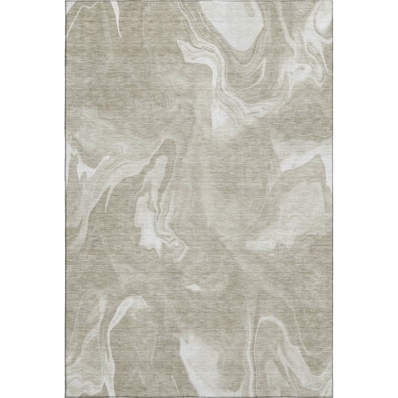 Dalyn Rugs Premium Machine Washable Mayfield AMF802 Taupe 9' x 12' Rug