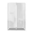 thumbnail image 3 of QUTETN Closet Organizers and Storage Clear Garment Rack Cover With Zipper Clothes Hanging Rack Cover Dusts Proof Water Proof Clothing Storage Protector Houseware Clear Garment Rack Cover, 3 of 6