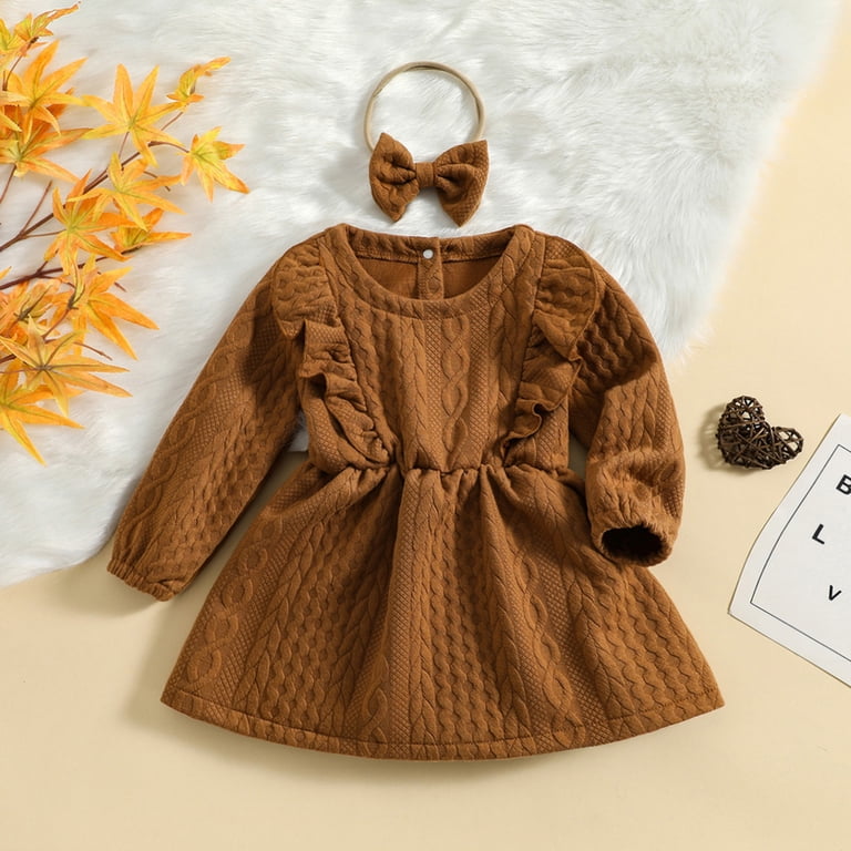 toddler wedding guest dress fall Long Sleeve Lace Tulle Flower Girl Dress - Fall Wedding main image 0