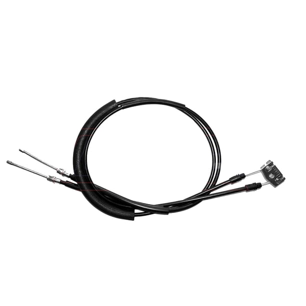 Cable Chicote Juego Freno Trasero Compatible Con Ford Courier 1.6L 2001 2002 2003 2004 2005 2006 2007 2008 2009 Tambor CAHSA Cable Chicote Acelerador