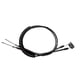 thumbnail image 1 of Cable Chicote Juego Freno Trasero Compatible Con Ford Courier 1.6L 2001 2002 2003 2004 2005 2006 2007 2008 2009 Tambor CAHSA Cable Chicote Acelerador, 1 of 6
