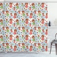 thumbnail image 1 of Ambesonne Anime Shower Curtain, Girls with Yummy Pastries, 69"Wx70"L, Multicolor, 1 of 3