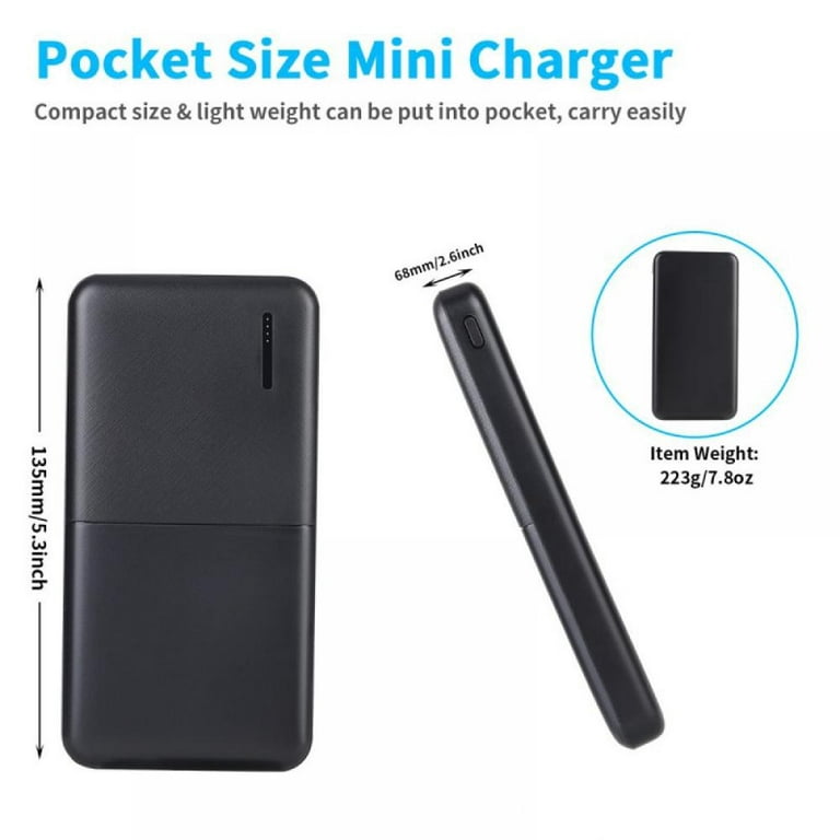20000mAh Power Bank, USB C Portable Charger Fast Charging External Battery  Pack Charger Powerbank for Cell Phone