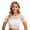White, variant on HGIEYS Women's Short Sleeve Mesh Top See Through T-Shirt Sexy Sheer Crop Tops