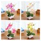 thumbnail image 5 of Flores Artificiales En Seda Artificial Flores Artificiales Verde Sunnimix bonsai sintético, 5 of 8