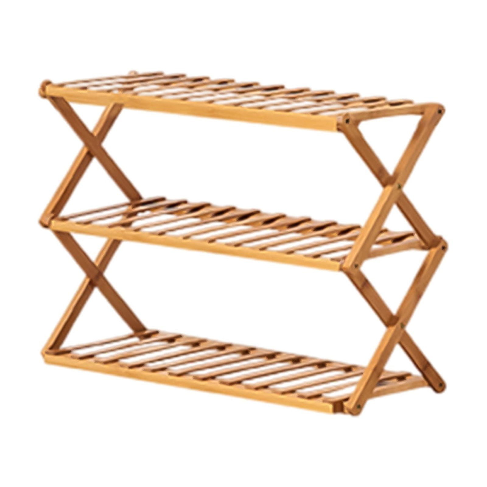Wzzjkit Shoe Rack 3 Layer Tall Shoe Organizer for Entryway 9 Pairs Shoe & Boots Organizer Storage Shelf Long-Lasting Dusts Proof Shoe Cabinet