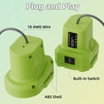 thumbnail image 3 of Starlink Mini Power Cable for Ry.obi Battery Adapter Waterproof Starlink Power Cord 3.2FT 18AWG Accessories for Car Camp Travel, 3 of 6