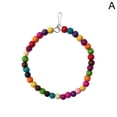 thumbnail image 3 of Pet Parrot Toy - Multi-Functional with Bell, Wood & Iron, Durable, for Exercise & Play, 3 of 7