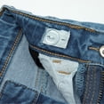thumbnail image 4 of KIDSCOOL SPACE Boys Jeans;Little Boy Elastic Band Inside Washed Soft Stretch Slim Denim Pants;6-7 Years, 4 of 6