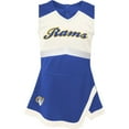 thumbnail image 2 of Girls Infant Royal Los Angeles Rams Cheer Captain Jumper Dress, 2 of 4