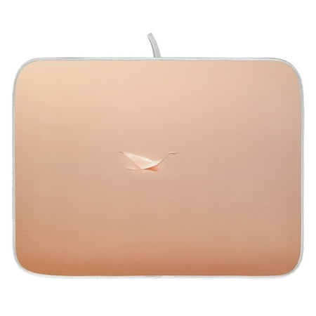 

Minimalist Design Leaf Dish Drying Mat for Kitchen Quick Drying Absorbent Soft Durable 18 x 24