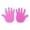 Purple-WLL-40x35cm, variant on Foam Cheering Hand, Lightweight Party Prop For Games And Events, Holiday Home Accent,Purple-40X35Cm
