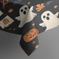 thumbnail image 5 of Autumn Halloween Scene Pattern Square Tablecloth,Waterproof Square Table Cover,Wipeable Spillproof Washable Table Cover for Home Kitchen Party Decor 42"X42"(107x107cm), 5 of 6