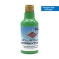 thumbnail image 3 of Flame King 1/4LB Refillable Empty Propane Tank for Camping - Propane Lamps, Lanterns and Stoves - Green, 3 of 12