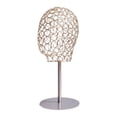 thumbnail image 1 of Soporte para cabeza de peluca, soporte para sombrero, salón de casa multiusos, decoración del hogar, exhibición de cabeza de peluca, cabeza de maniquí Oro, 1 of 8