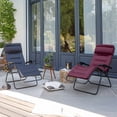 thumbnail image 3 of Lafuma Chaise Longue de Relaxation Zéro Gravité R-Clip Batyline Iso, Bleu Marine, 3 of 3