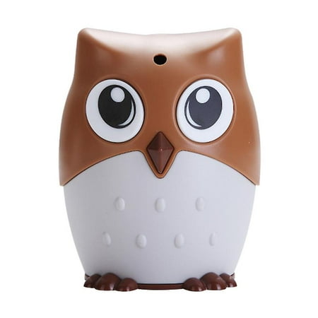 

Automatic Toothpick Box Owl Shape Plastic Cartoon Pressed Toothpick Jar Holder (orange)
