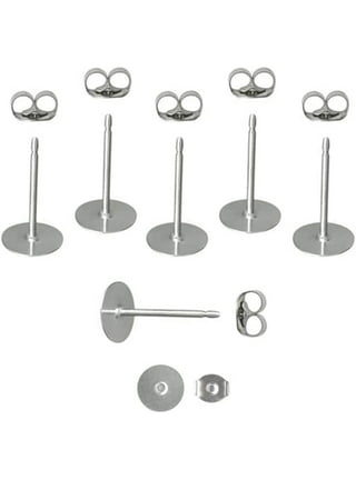 Earring Backs Rubber Earring Backs Replacements, Soft Silicone Earring  Backs Stopper for Studs,Clear Plastic Comfort Small Earring Backs for Hook