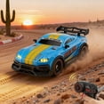 thumbnail image 4 of Liyamei Color Changing Remote Control With Control 6 Channel 2.4 RC Drift With Lights 2 Tire & 4 Cones High Speed Racing For Boys Birthday For Kids, 4 of 5