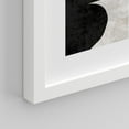thumbnail image 5 of PixonSign Framed Canvas Print Wall Art Set - Mid-Century Black & Tan & White Polygon Patterns Posters - Gallery Set of 6 Variety Abstract Geometric Illustrations Wall Décor for Home - White, 5 of 5