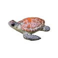 thumbnail image 2 of Veeogra Resin Sea Turtle Figurine Orange for Aquarium Fish Tank and Home Decor,Realistic Tortoise Statue Ornament for Desk Shelf and Garden,Hand Painted Animal Miniature, 2 of 4