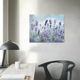 thumbnail image 4 of JRXY  Wall Art For Bedroom Purple Lavender Wall Decor Flowers Pictures Prints Framed Canvas Wall Art for Living Room Girls Room Studio Office Ready To Hang  pattern3, 4 of 6