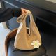 thumbnail image 5 of Vagabundo Tejido A Mano Mujer Bolso Hombro (caqui), 5 of 9