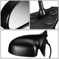 thumbnail image 3 of DNA Motoring OEM-MR-CH1320198 For 2001 to 2004 Dodge Dakota Durango OE Style Powered Driver / Left Side View Door Mirror 55077251AB 02 03, 3 of 3