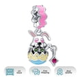 thumbnail image 5 of 925 Sterling Silver Charm for Bracelets Women Easter Rabbit & Egg Dangle Charms Necklace Gifts, 5 of 7