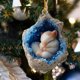 thumbnail image 5 of Colgante pequeño de acrílico con diseño de búho y mapache para árbol de Navidad, impresión plana 2D, 5 of 6
