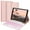 Champagne pink, variant on WZOOP Customizable iPad 10.2 Inch Case with Detachable Bluetooth Keyboard, 7 Color Backlit Slim Folio Smart Cover with Pencil Holder for iPad 9th/8th/7th Gen/iPad Pro 10.5"/iPad Air 3rd Gen - Black