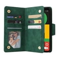 thumbnail image 2 of Case for Google Pixel 4 Magnetic Leather Zipper Wallet Cover Card Holder, 2 of 5