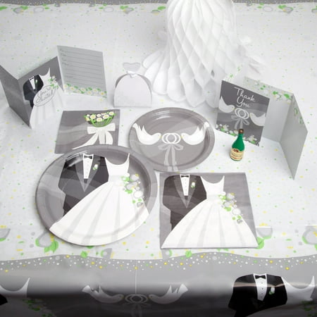 Silver Wedding Party Supplies