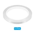 thumbnail image 3 of Uxcell 5/16" Whiteboard Tape Thin Dry Erase Tape, White, 4 Pack, 3 of 6