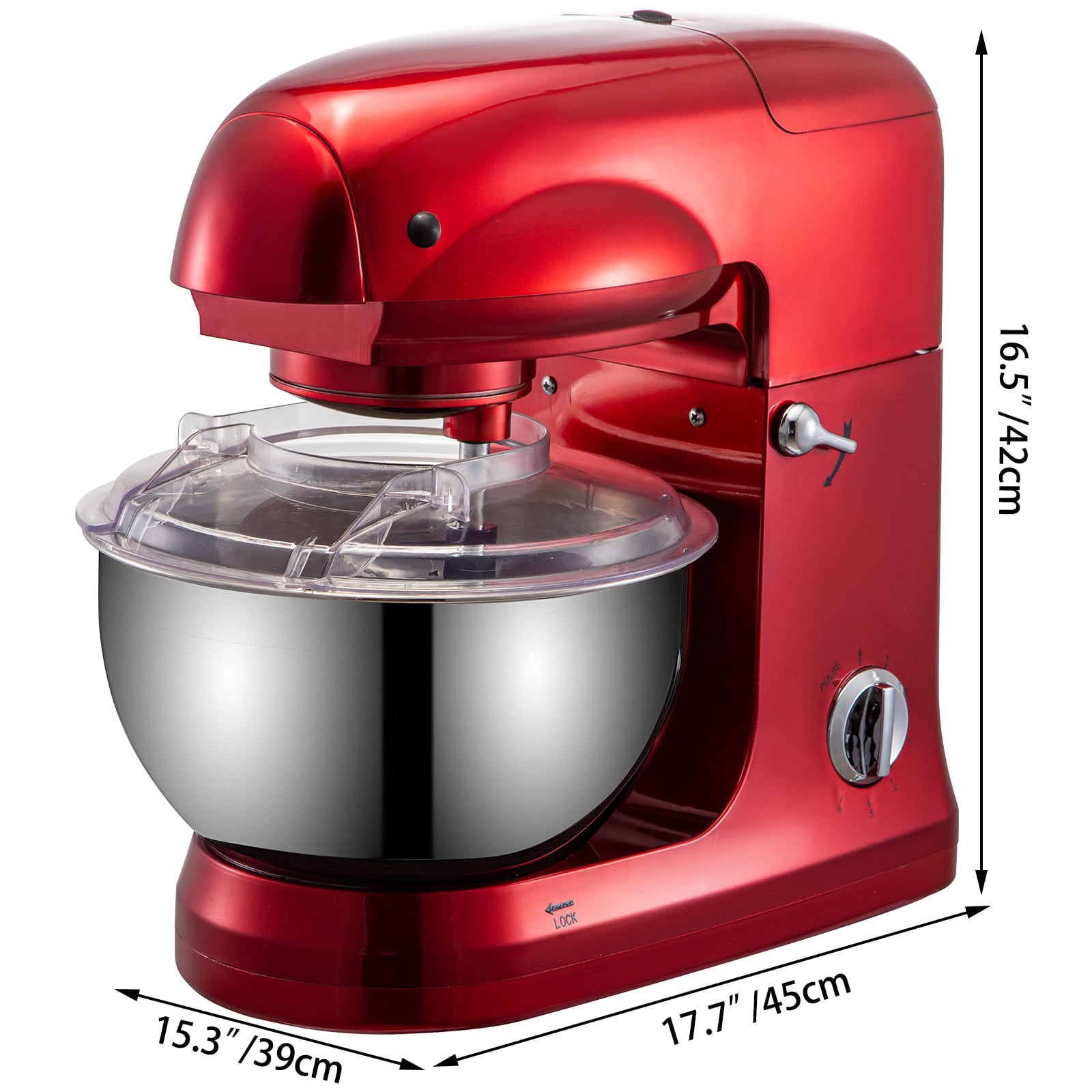 Cream RRP £289 BERG 1000W 4L Electric 10-in-1 Food Stand Mixer 